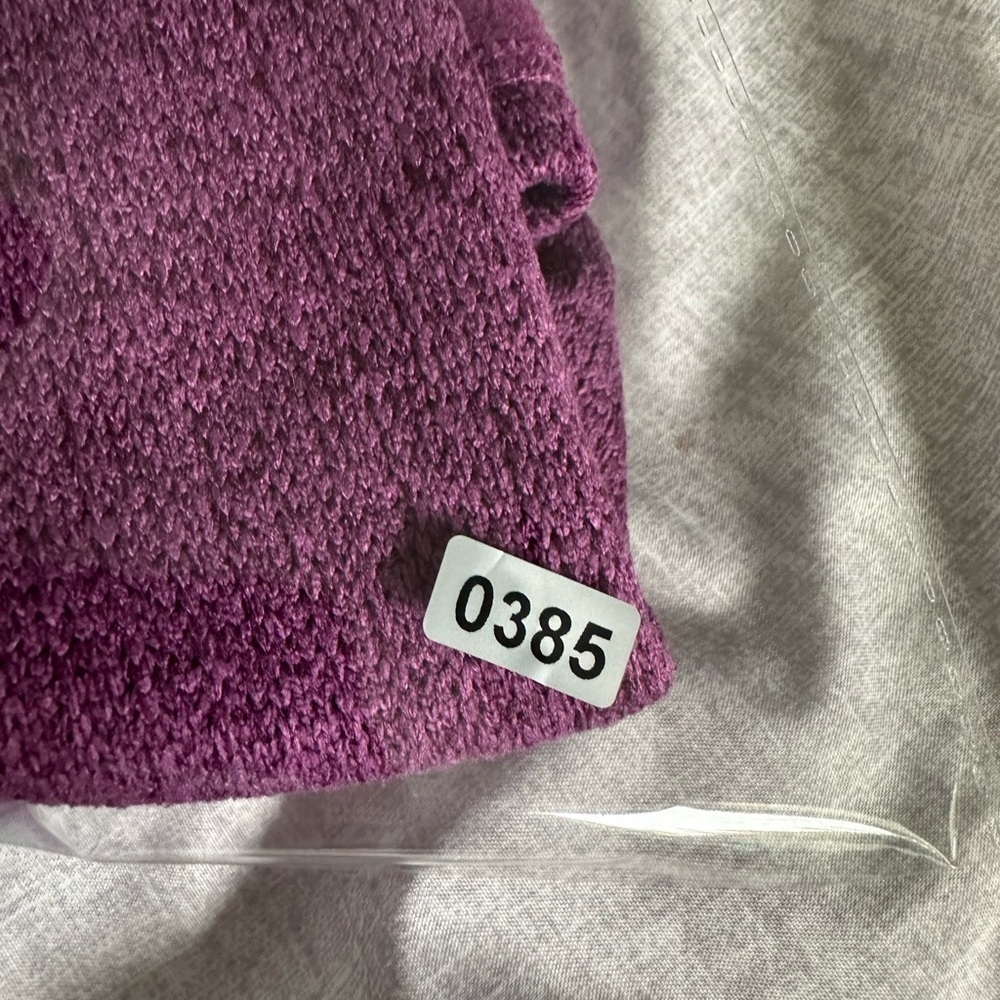 Faded Glory Sweatshirt Women’s L Purple Full Zip Activewear Jacket - Picture 7 of 7